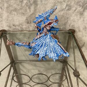 Mega Bloks 9893 Frost Dragon Dungeons & Dragons Fire/Ice Figure head articulates